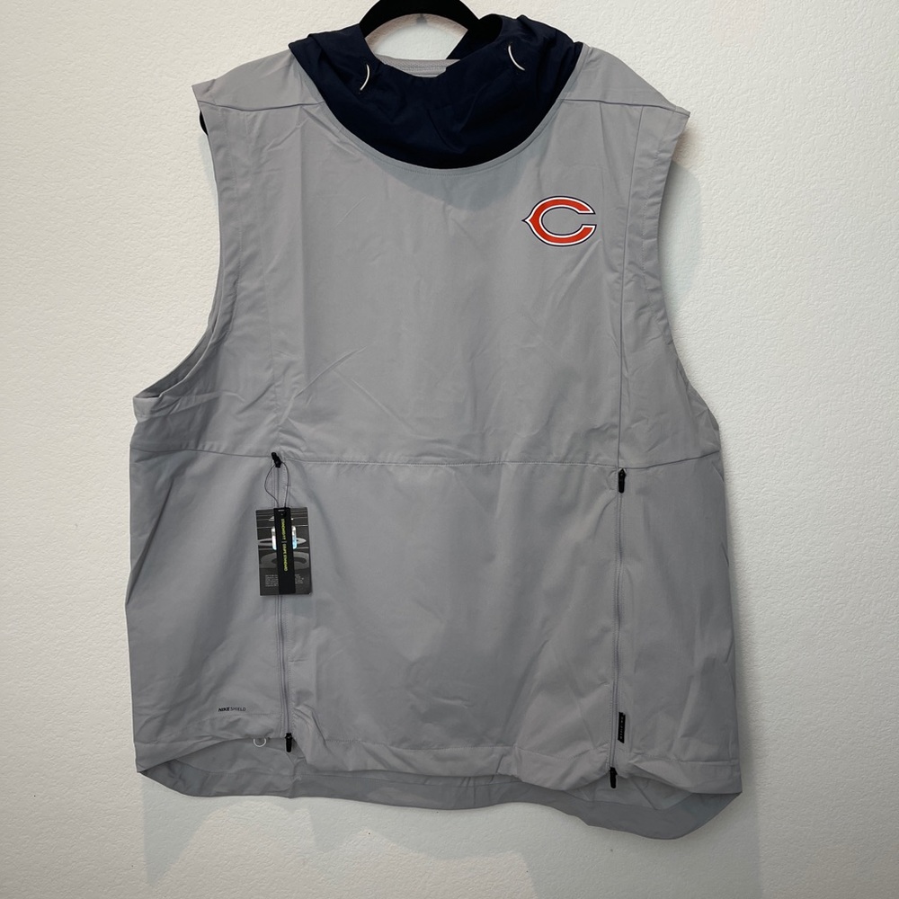 Nike Chicago Bears Shield Fly Rush NFL Vest M - Picture 2 of 9